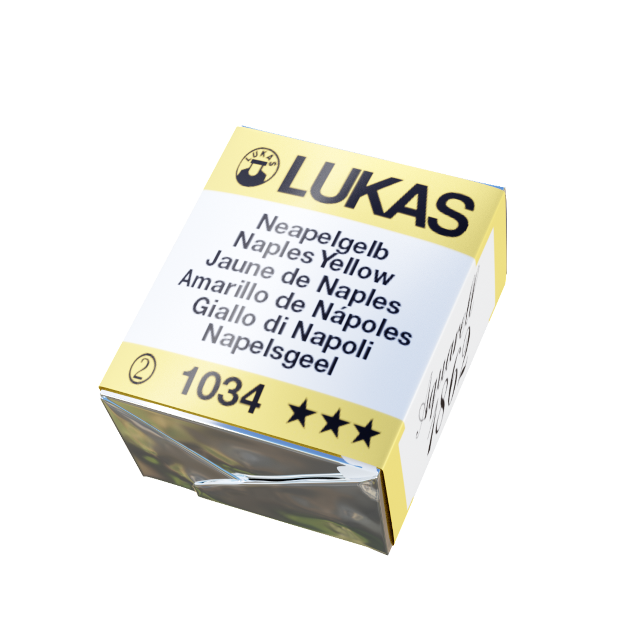 LUKAS 1862 Aquarell Artists' Watercolor Pans, Half Pan - Vibrant Professional Grade Watercolor Paint - Easy-to-Wet, Intense Color, Long-lasting - Ideal for Professional Watercolorists